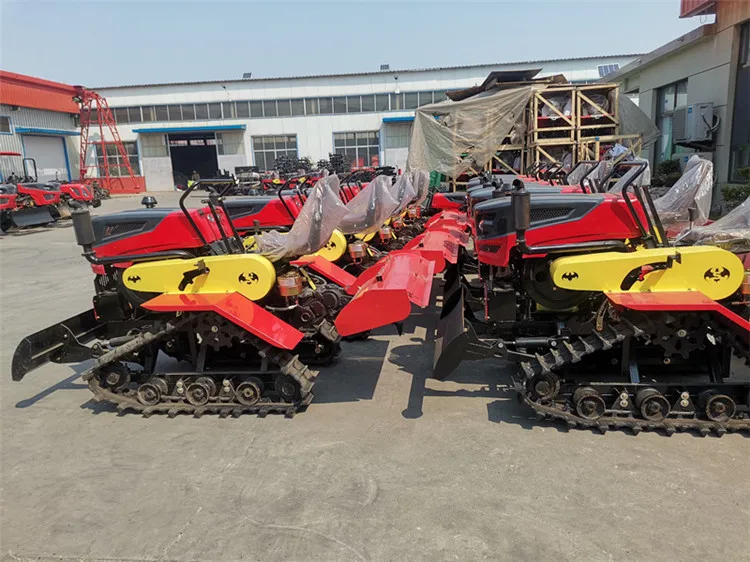 Compact Used Old Mini Small Crawler Tractors For Paddy Field