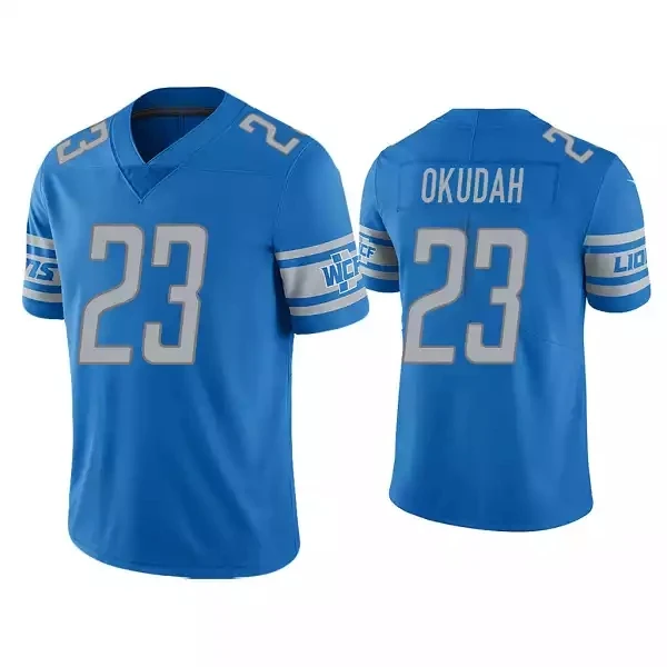 Retro Rugby Shirt Sport Clothes New Season #97 Hutchinson #20 Sanders #19 Golladay Stitched American Football Jersey