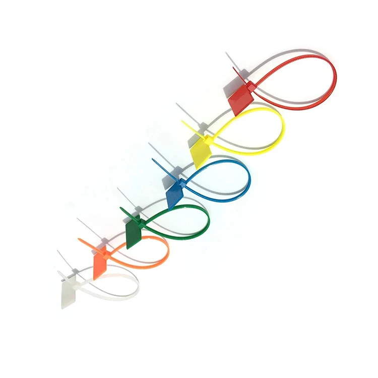 2.7x250mm Ali Baba Suppliers Industrial Safety Electric Cable Twist Nylon Soft Cable Tie Colored
