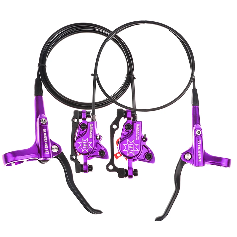 BLOOKE New Product Wholesale Color Bicycle Hydraulic Disc Brake MTB Bike Brake ZOOM The Same Bicycle Brake Set