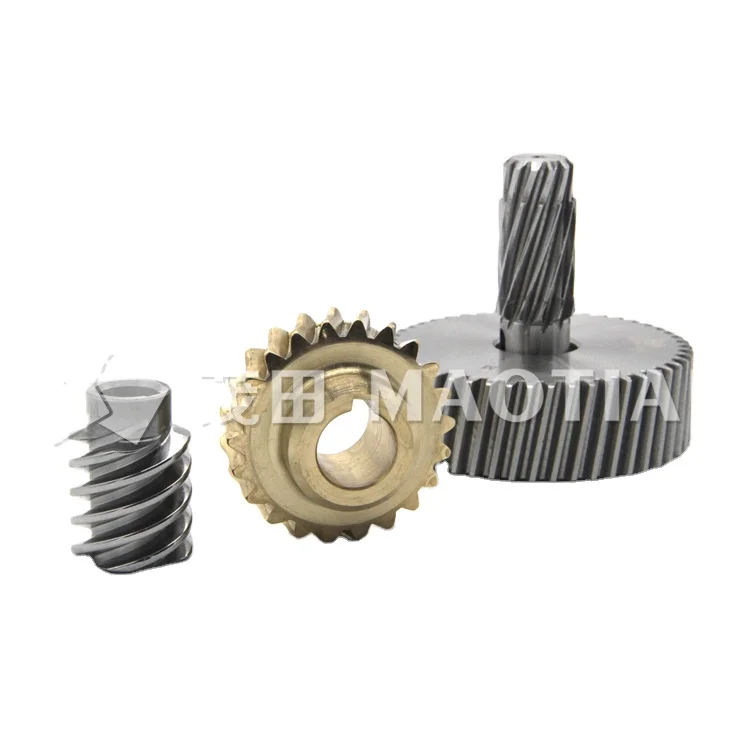 
Custom high precision powder metallurgy worm gear reduction / self-locking / the worm and gear of dumbwaiter 