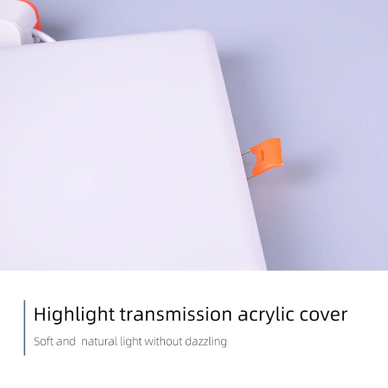 Ultra Thin Square 3w 6w 9w 12w 15w 18w Smd2835 Aluminum Ceiling Recessed Led Panel Lights For Home Office Living Room