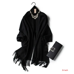 Fashion design plain 100% pashmina shawl wool shawl