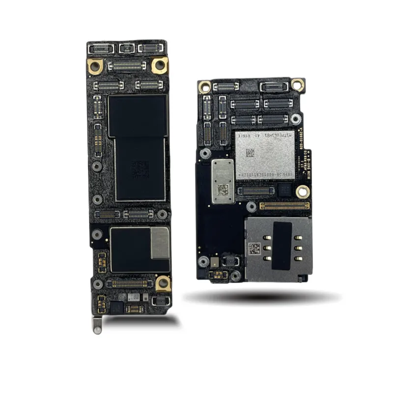 Original Mainboard for iPhone XR 11 12 Pro MAX Motherboard with Face ID Main Logic Board