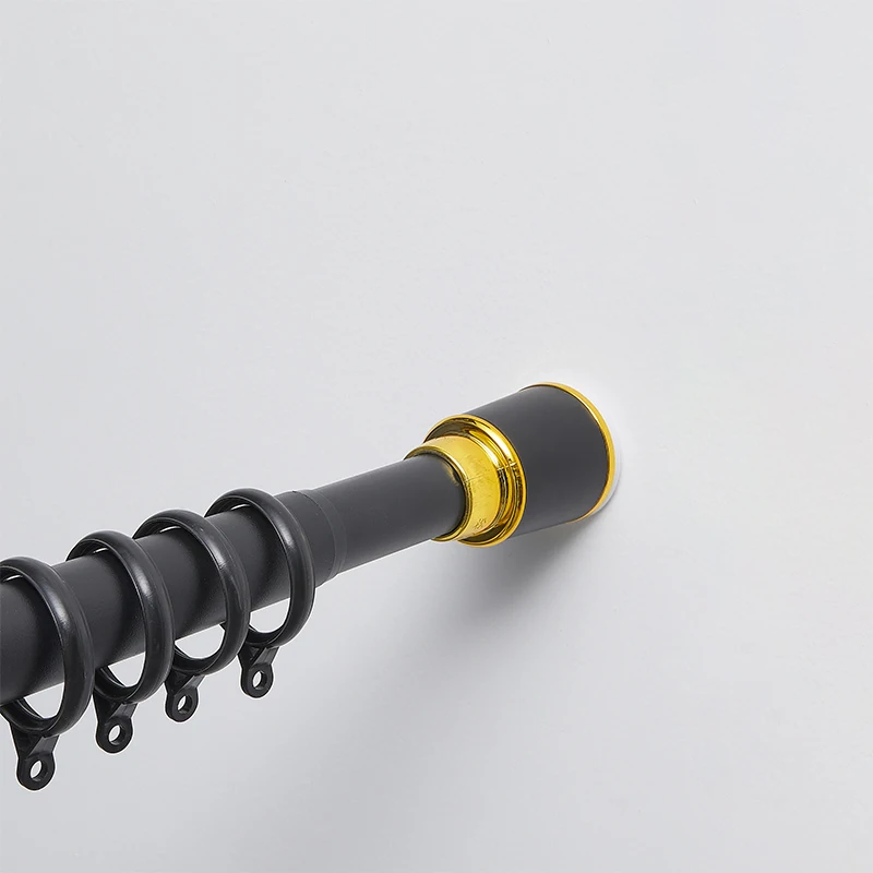 Easy Telescopic Clothing Rod Adjustable Bedroom Retractable Tension Curtain Shower Rod in China