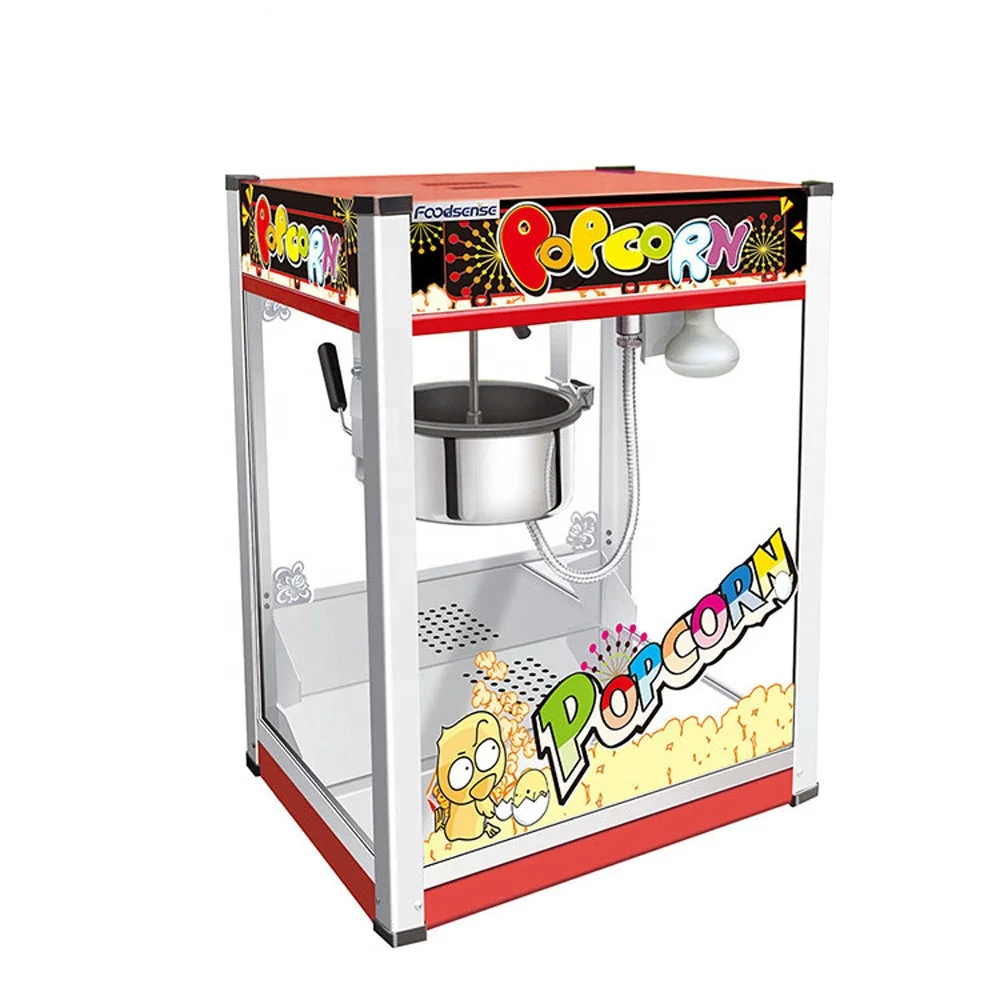Hot Sale Commercial Stainless Steel Electric Industrial Popcorn Machine Price With CE Certificate