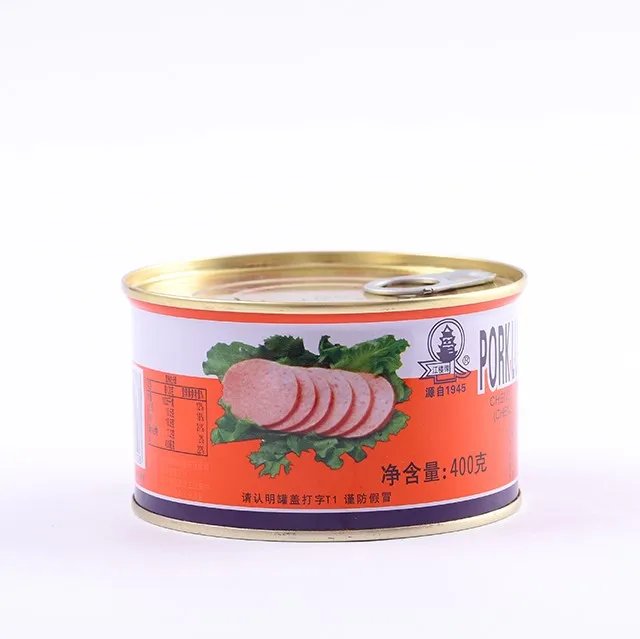 70% качественный консервированный свиный обед мясо поставка с завода высокое качество 400