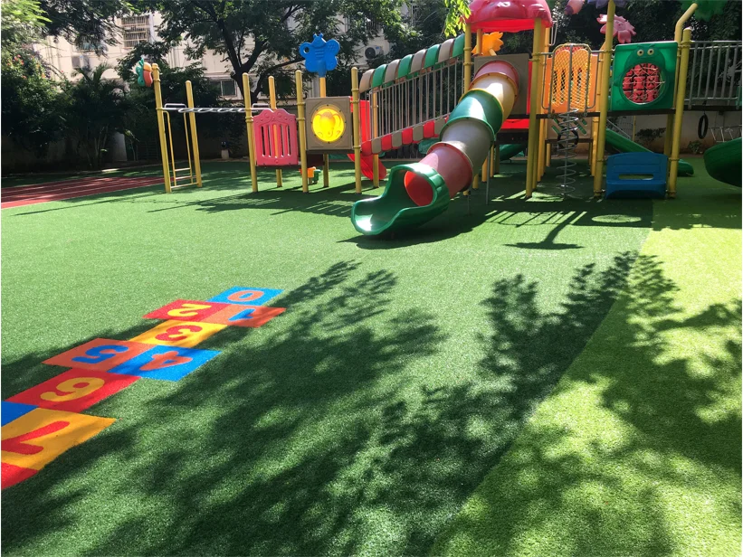Colorful multi-popse artificial turf wholesale synthetic lawn grass park carpet green golf field synthetic turf