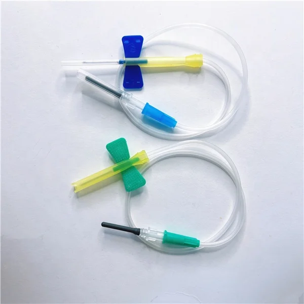 Medical Disposable Type Multiple Vacuum Blood Collection Needle  Twist Lancets Blood Glucose Collection Needle