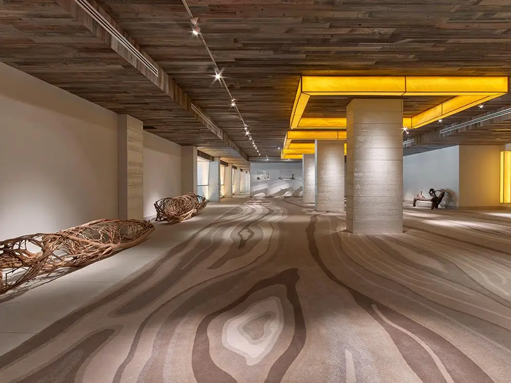 Restaurant Carpet 3D Carpet Fish Pattern Hot Sales Printed Shaped Art Deco Household Loop Islamic Turkish Silk  Gold  3D Carpet