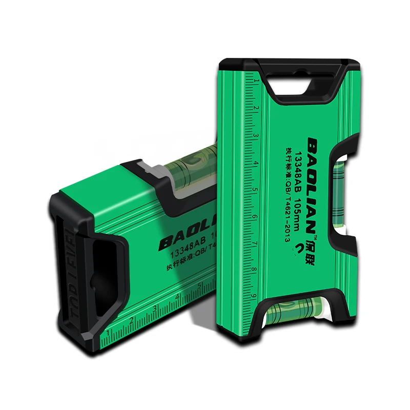 Portable Bubble Level  High Accuracy Mini Magnetic Digital Levels Ruler Installation Balance Spirit Level Keychain