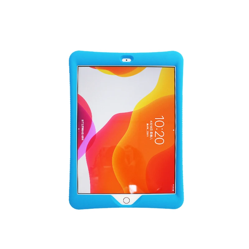 new arrivals silicone case for ipad 10.2  shockproof rugged cases high quality tablet cover for kids
