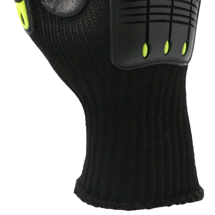 ENTE SAFETY Comfortable to wear 10G polyester latex foam coated hand back TPR anti slip rubber latex coated work gloves