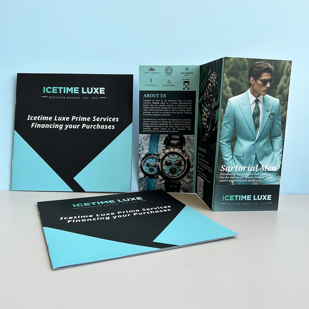 Wholesale Custom Book Printing Booklet Design digital catalogs printing digital brochure Magazine booklet maker