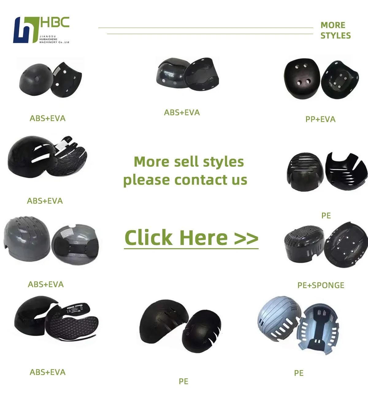 HBC Ce En 812 Abs Helmet Insert Work Security Antiimpact Bump Cap 100% Cotton Adjustable Strap Abs Protective Baseball Bump cap