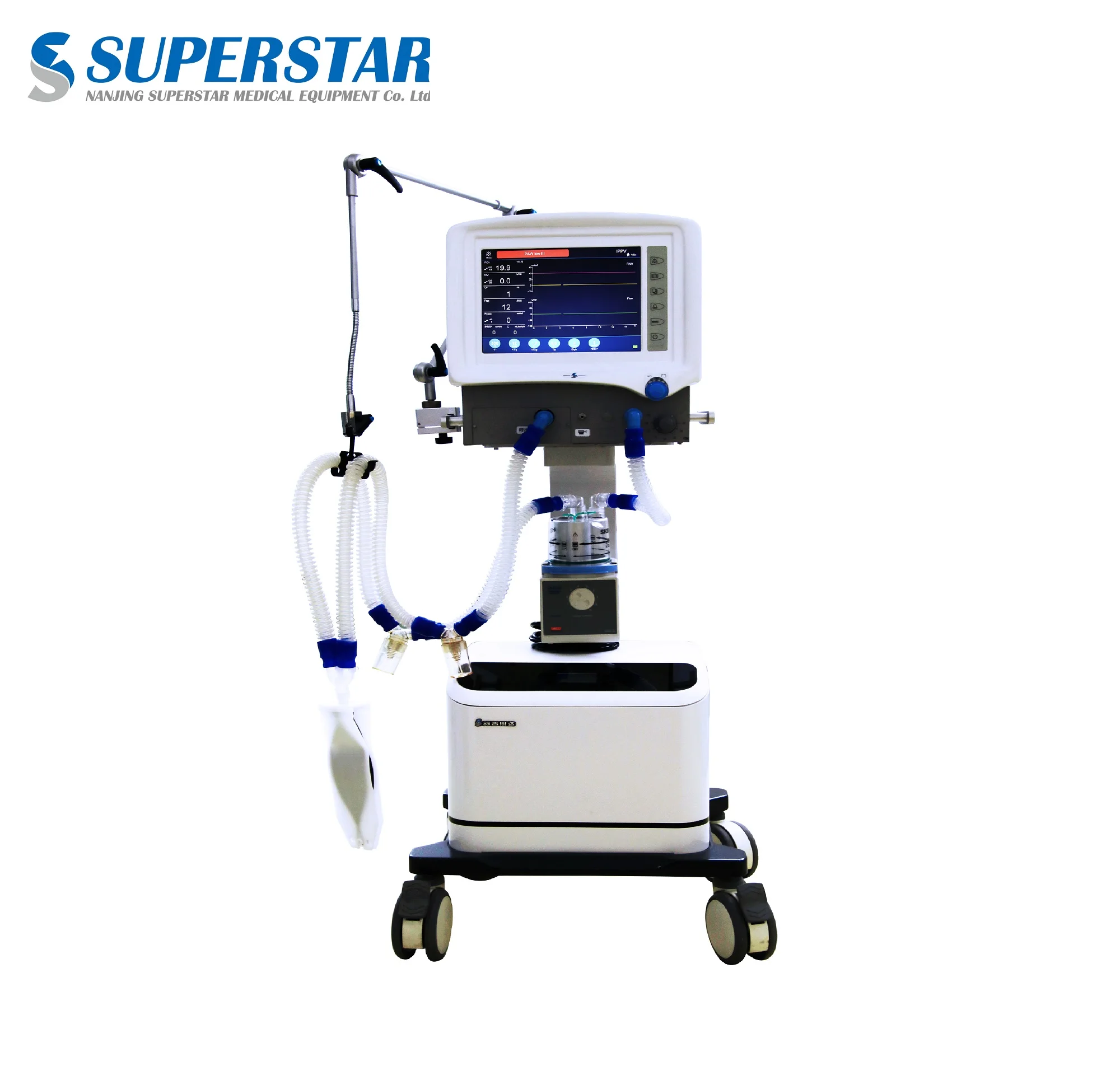 
CE Certificate Infant and Adults used Hospital ICU used Hospital ICU medical equipment Ventilator Manufacture S1100A 