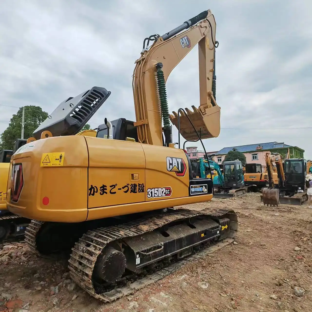 Oil Saving 13 Ton Original Caterpillar  Excavators  Cat 313D   Hydraulic Crawler Excavator  Used Excavators