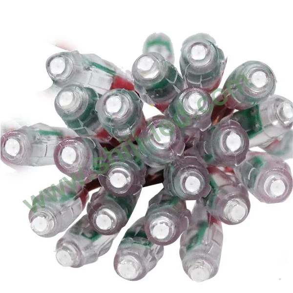 50bulb Per Chian Single Color DC5V/12V  9mm  Led Pixel Light Amusement String Light for Chrimas Curtain Party Light