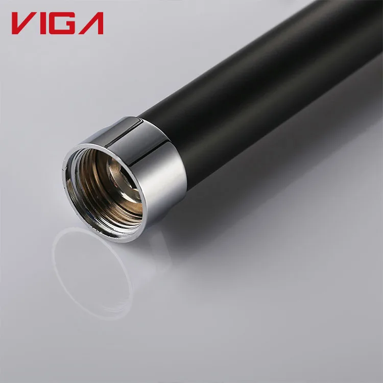 Trending Hot Products Automotive Paint Technology Black Rain Shower Head Water Saving Shower Set