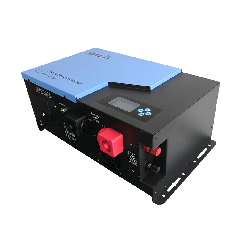 3KW Off Grid Solar Panel Inverter Charger with MPPT Controller PV panels Hybrid Inverter for Solar Power System without Battery