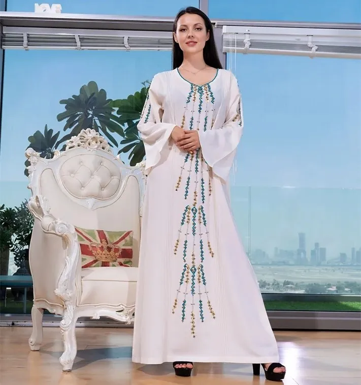 2021 Abaya Dubai Kaftan Hijab design Dress for Women Islamic Clothing Turkey Caftan Abayas Jalabiya Ramadan Robe