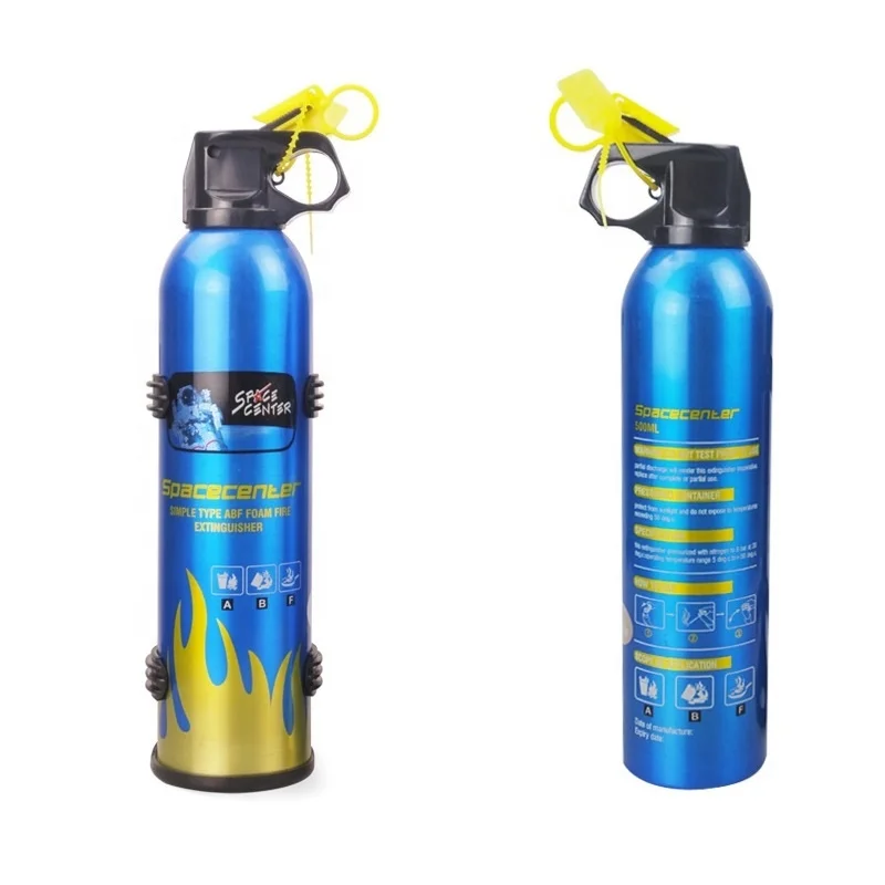 Aluminium 0.5L car foam fire extinguisher vehicle use