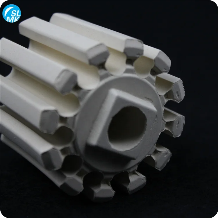 ceramic bobbin heater cordierite parts electric ceramics