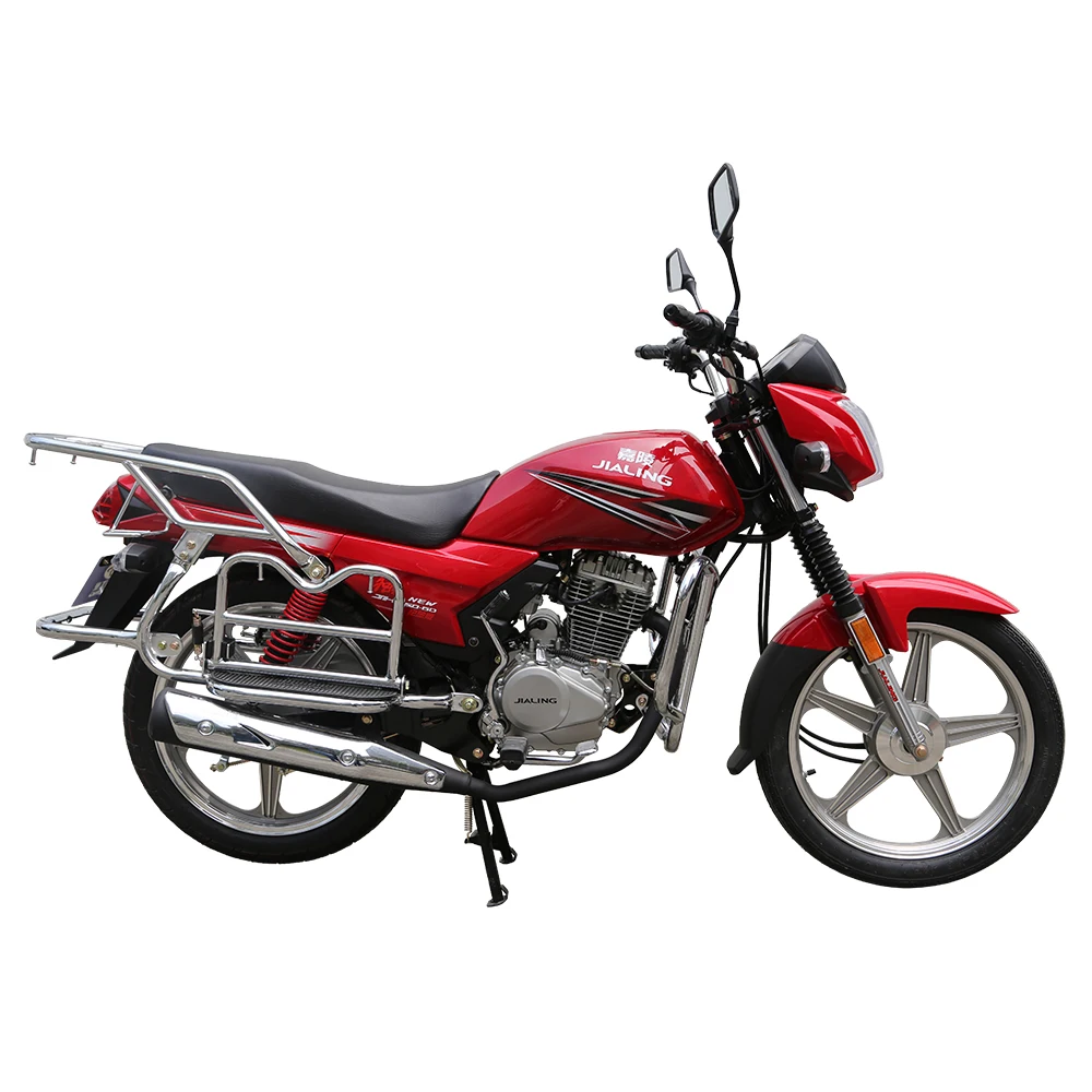 JIALING 2025 New Red Color Crosscountry Motorcycle 11L Fuel Tank Volume  Electric/Foot Starter 150CC Through Strong Abilities
