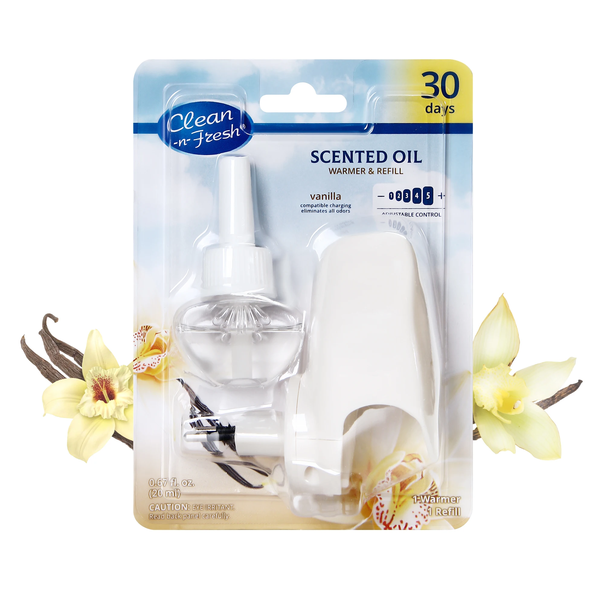 PlugIns Refills Air Freshener Starter Kit Plug In Electric Fragrance Oil Warmer & Refill Set