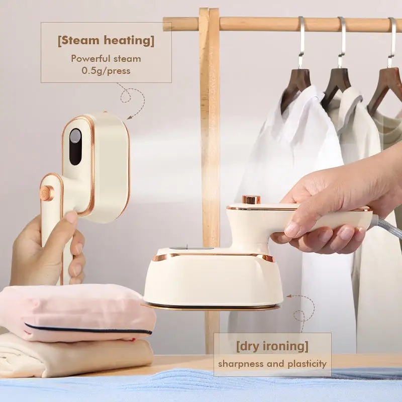 2024 New Design Steam Iron For Laundry Dual-Use Mini Ironing Machine Mini Steam Iron Portable Handheld Iron