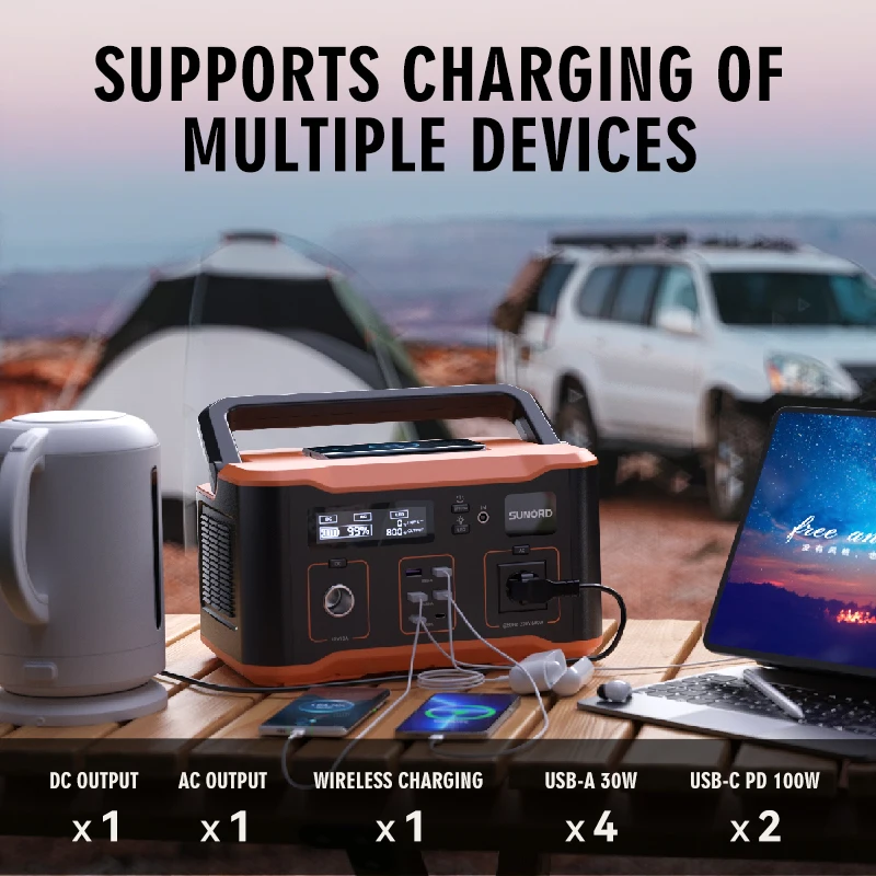 Waterproof Portable Delta 1000Watts Power Station 600w for Pv 200kw 1 Mw Solar Energy System Price Solar Plant Project