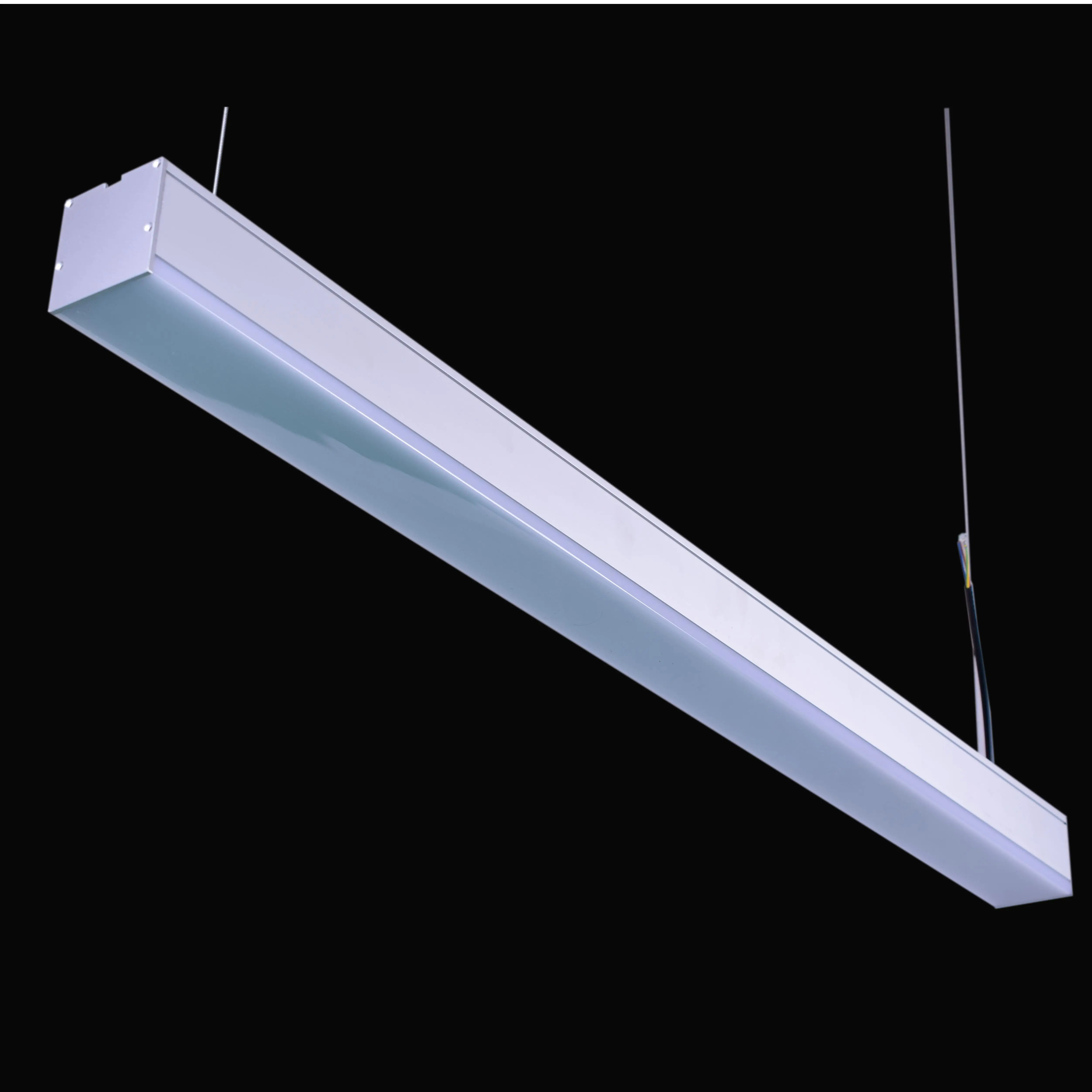 linear office light led linear pendant aluminum office updown wall pendant linear strip lighting