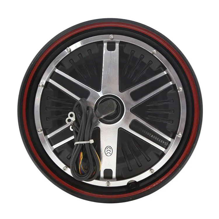 Can Be Customized Electric Motorcycle Motor 500-1000w DC Gearless Hub Locomotive Bishaft