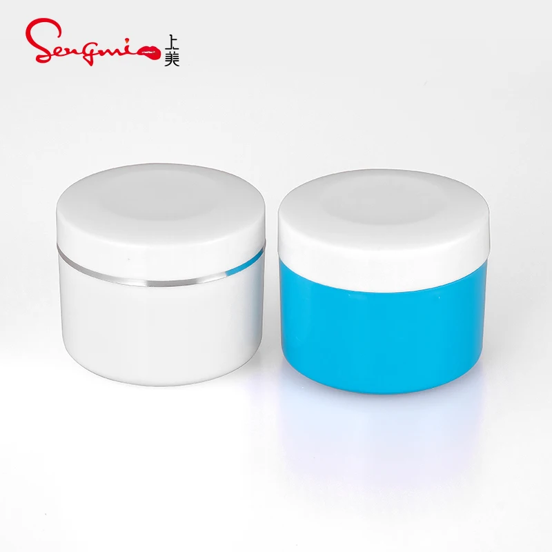 200g 250g 7oz 8 oz Custom Logo PP Plastic Face Cream Jars Empty Body Scrub Butter Containers