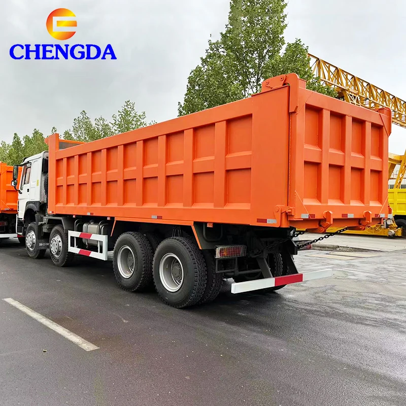 Sinotruck Howo 371 Tipper 8x4 30 Cubic Meters Diesel Tipper Dumper Truck 60 80 Ton Canter Dump Truck