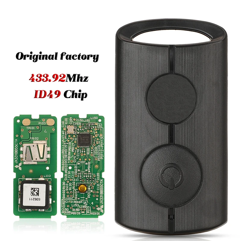 MK0018 оригинальный ключ дистанционного управления для мотоцикла 433 92 МГц ID49 чип Yamaha NVX NVX155 XMAX XMAX300 QBIX AEROX JAUNS Fob