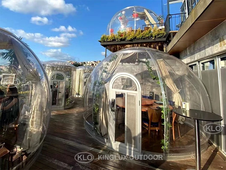 Best Selling Luxury Hotel Camping Outdoor Glamping Dome Tent Geodesic Dome Clear Dome house
