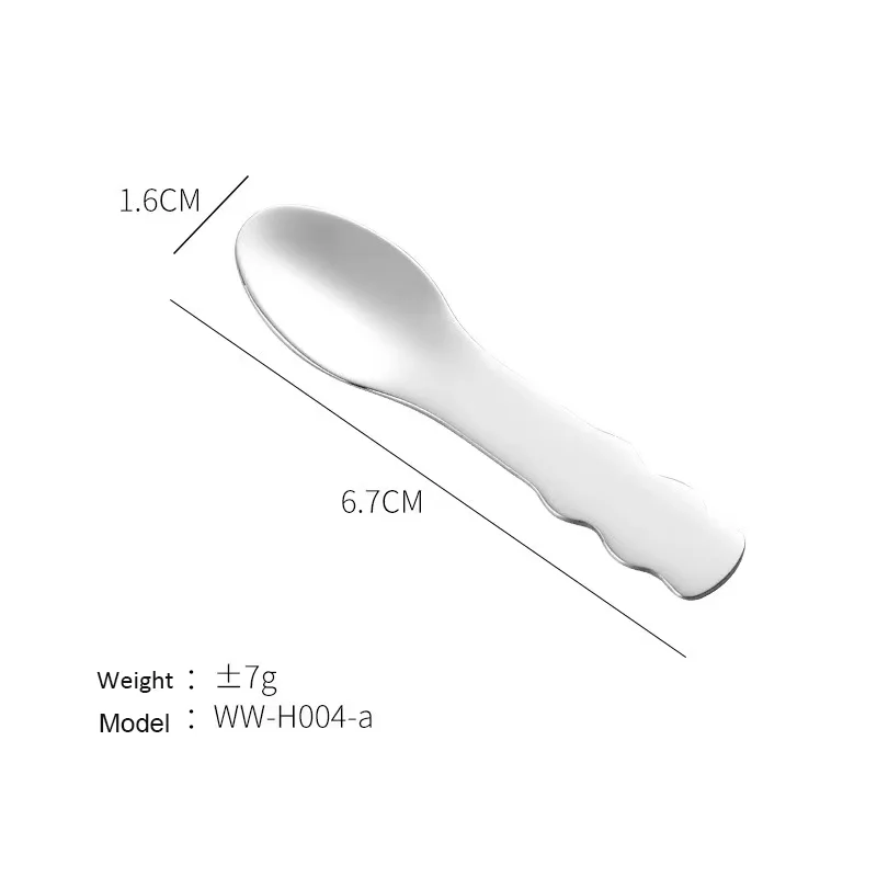 High Quality Cream Cosmetic Spatula Metal Spatula Cosmetic