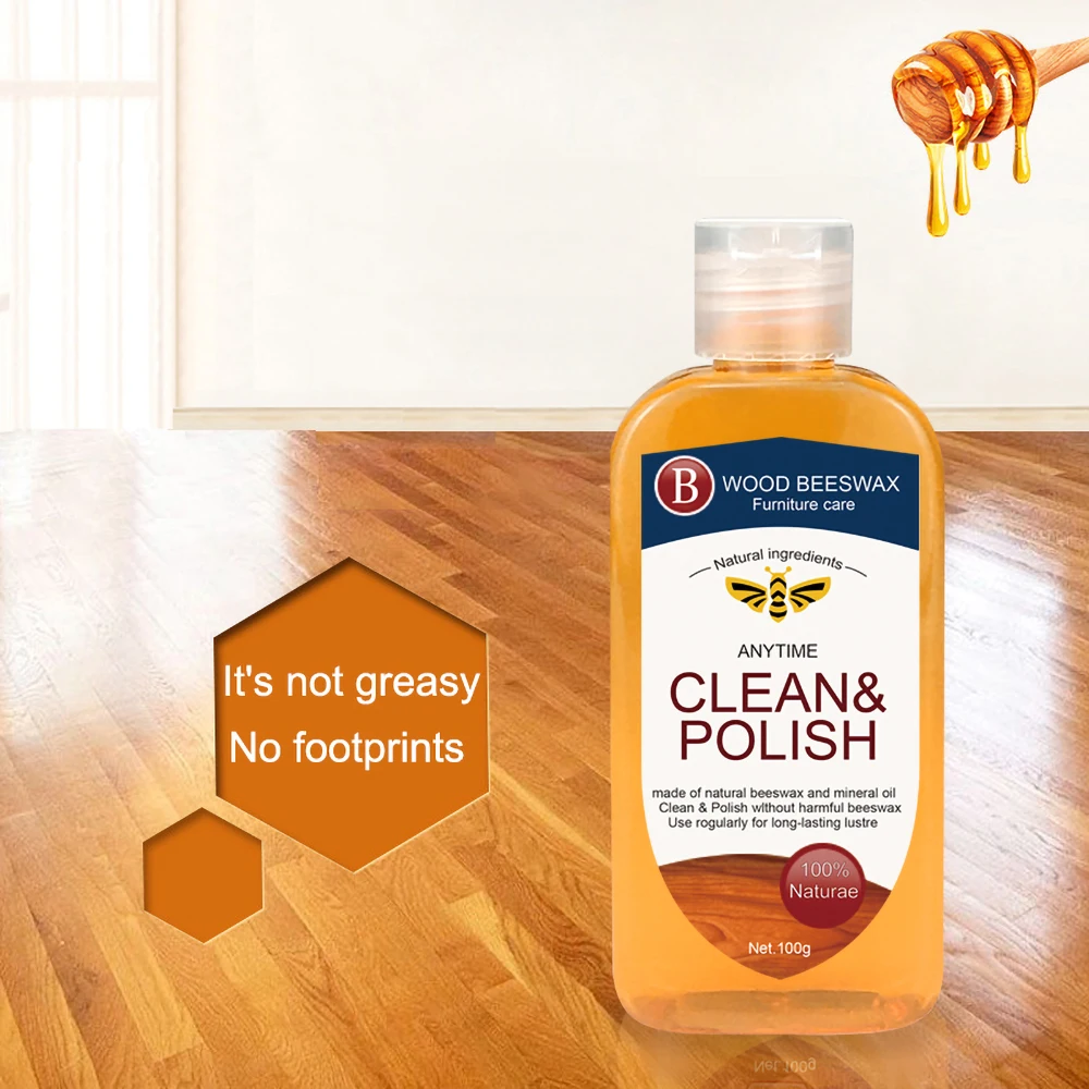 Natural Wood Seasoning Beeswax Wood Beeswax For Traditional Furniture Wood Home Floor Cleaner and Polish