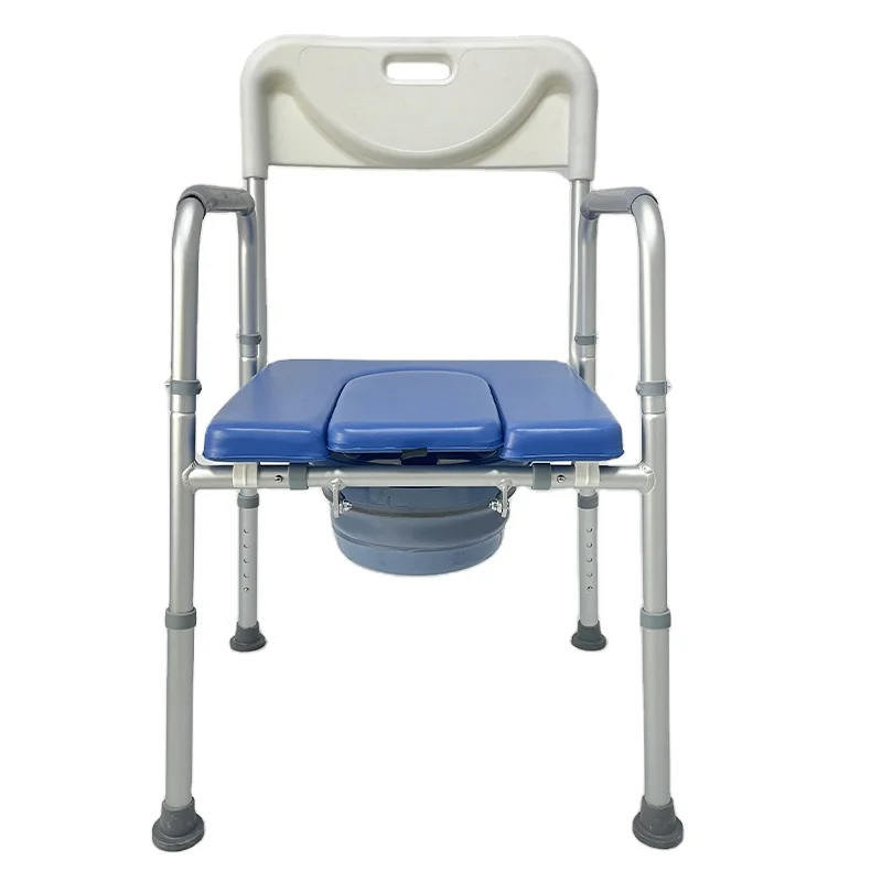 New Hot Sale Portable Toilet Seat For The Elderly Supplies For The Disabled Bedside Toilet Urinal Chair
