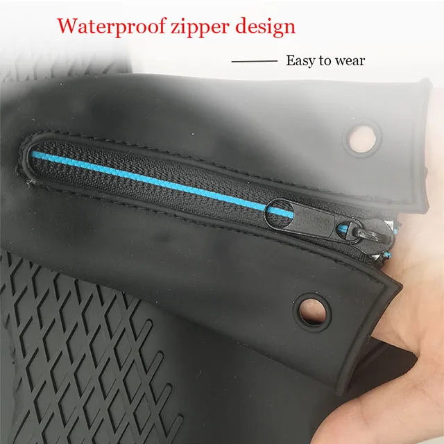 Waterproof Rubber Silicone Shoe Cover Shoe Sole Cover Water Proof For Rainy Season