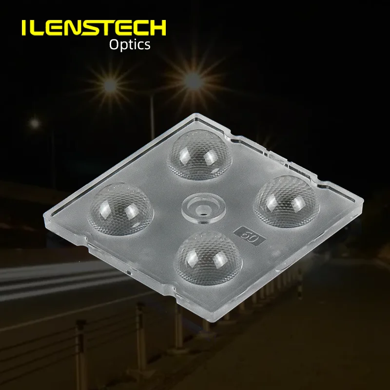 5050 secondary optics 2x2 led lens for sport lighting