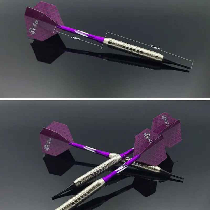 3Pcs / Set 18g/20g Professional Soft Tip darts Electronic Dartboard Aluminum Alloy Dart Flights Sports Shooting