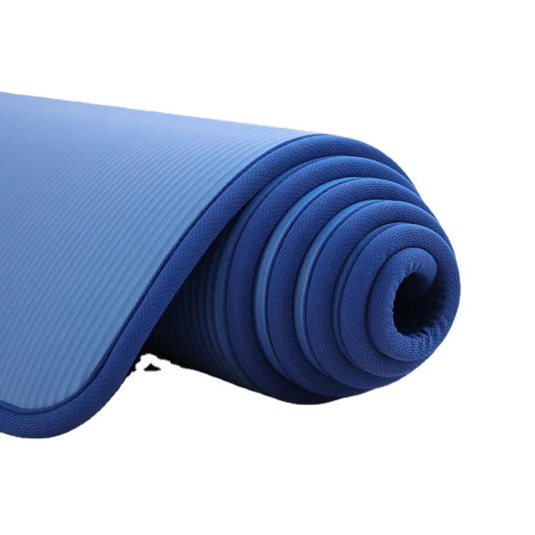 Wholesale Home Gym Fitness Equipment Extra Thick Durable Comfortable Anti Tear NBR Cheap Yoga Mat