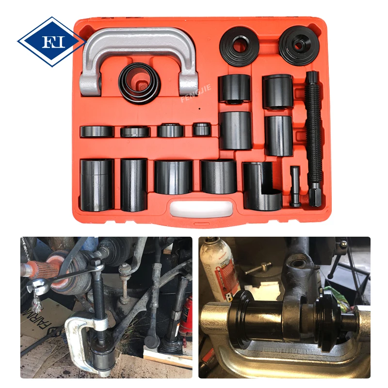 21pcs C Joint Chassis Service Tools Ball Puller Joint Removal Tool Tie Rod Separator Set Ball Joint Press Separator Tool Kit
