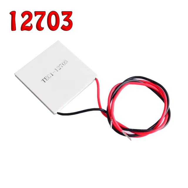 TEC1-12703 TEC Thermoelectric Cooler Peltier Cooling Plate Power Generator