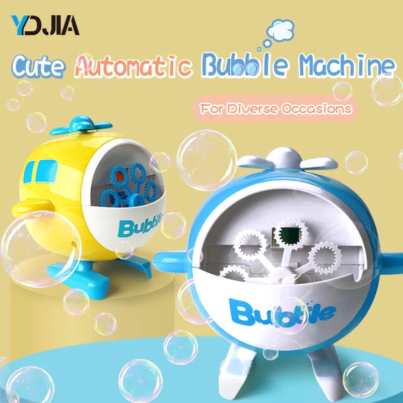 Hot Selling Summer Bubble Maker USB charging Or Battery Outdoor/indoor Party Portable Bubble Machine