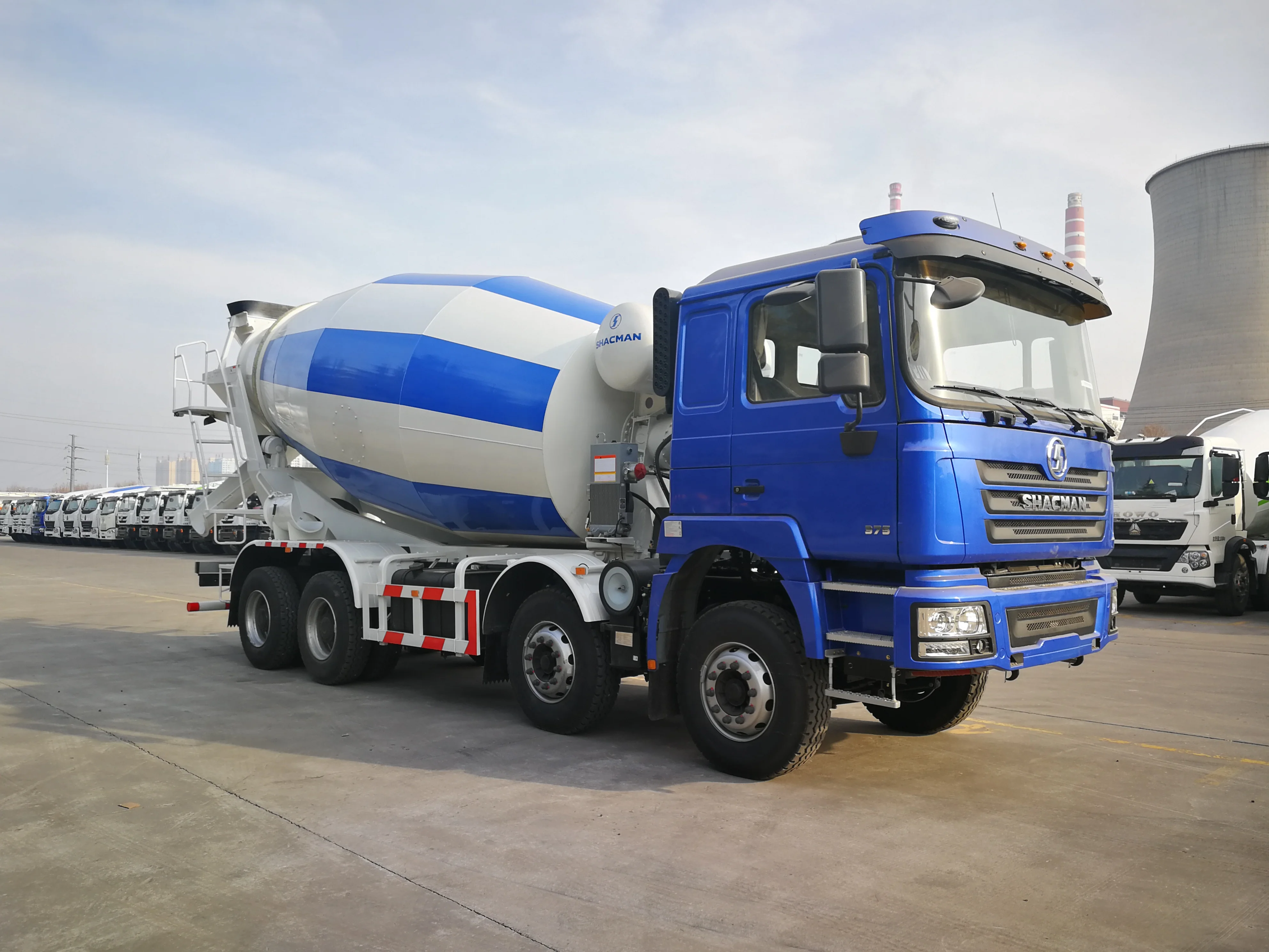 12 cbm Автобетоносмеситель Shacman 8x4 грузовик