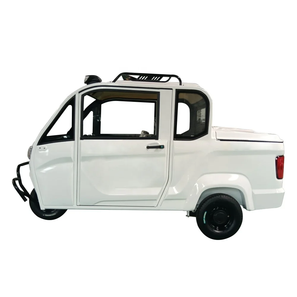 3 Wheels Cheap Price e-truck with CE 1000W 1500W Electric Pickup Truck