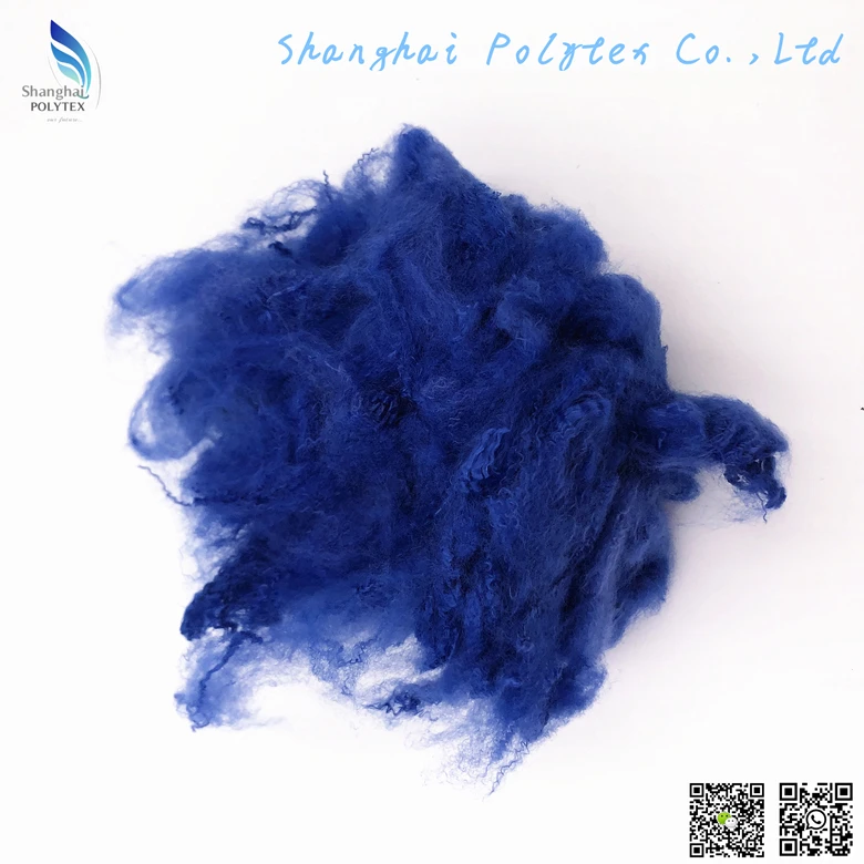 1.4D * 38mm dope dyed with various color polyester staple fiber
